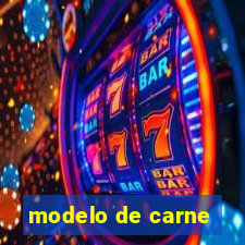 modelo de carne